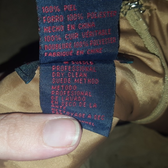 Ralph Lauren 100% Leather Pants - Picture 4 of 4